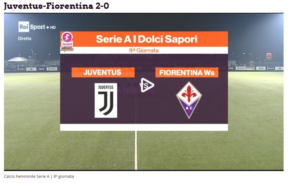 Juventus Fiorentina 2 0